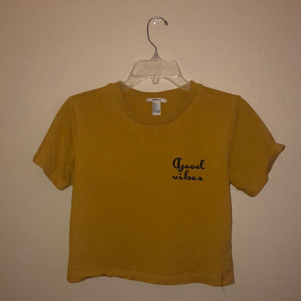 Good Vibes Crop Top